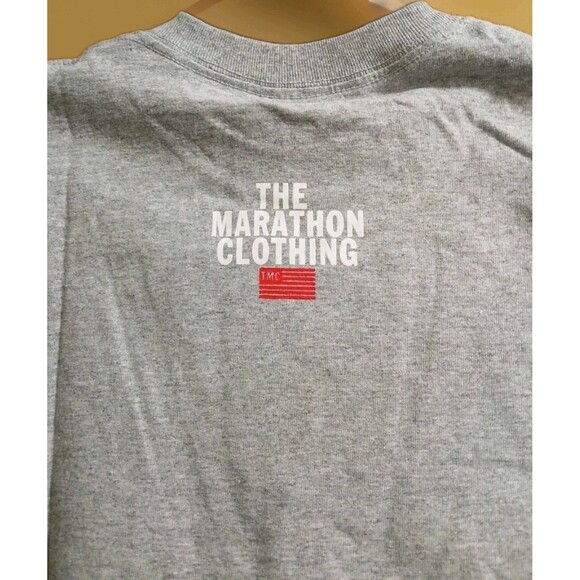 The Marathon Clothing Crenshaw Nipsey Hussle T-Shirt Gray Small NWT New B7 - Picture 4 of 7